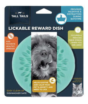 Tall Tails Dog Lickable Reward Dish 6 Inches