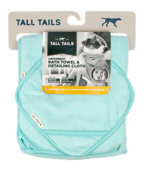 Tall Tails Dog Towel W. Detailer