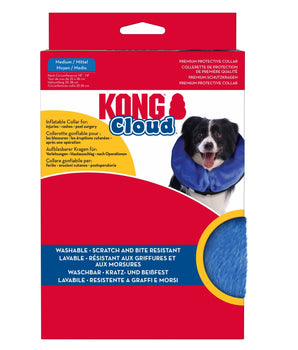 KONG Inflatable E-Collar Blue 1ea/MD