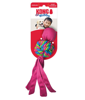KONG Wubba Weave Twist-Knot Dog Toy Assorted 1ea/SM