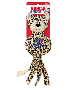 KONG Wubba No Stuff Dog Toy Cheetah 1ea/LG