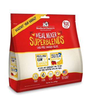 Stella And Chewys Dog Freeze-Dried Superblends Mixer Chicken 16oz.