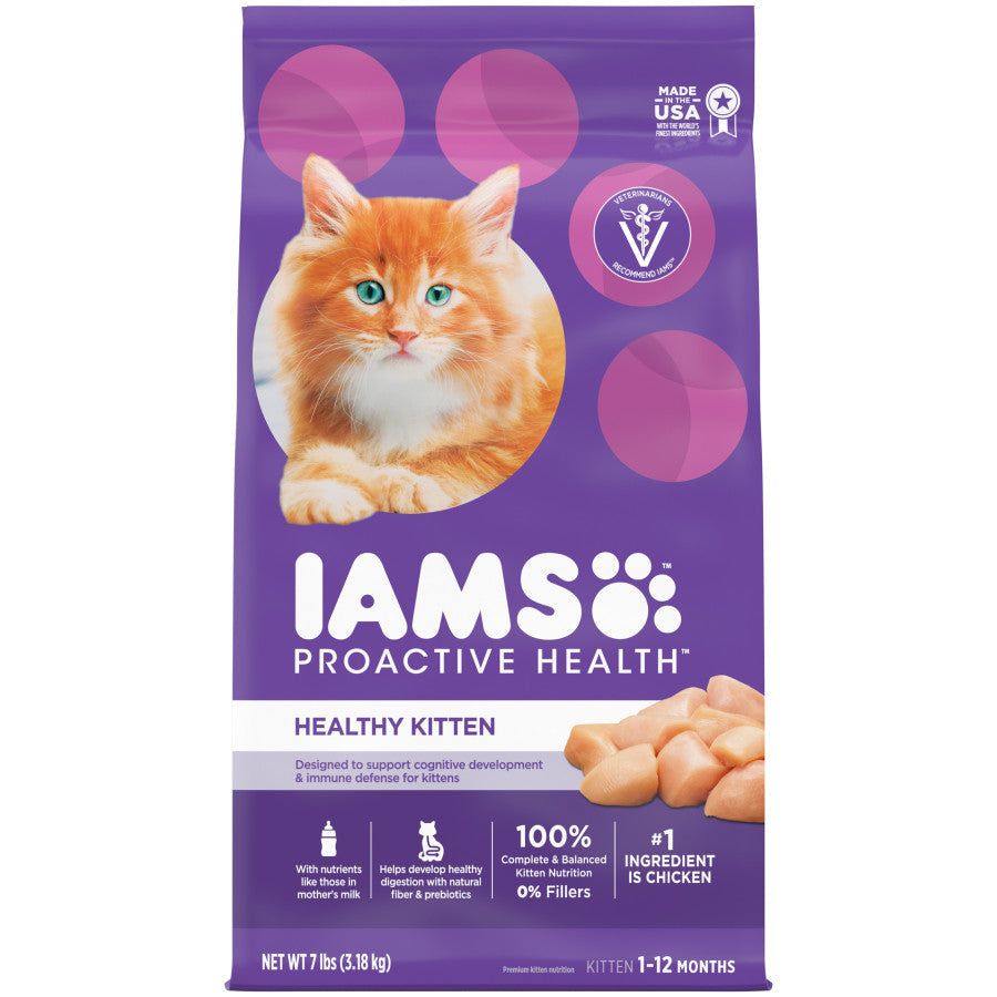 IAMS ProActive Health Playful Kitten Food 7 lb