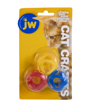 JW Pet Cat Crazies Cat Toy 1ea/3 pk