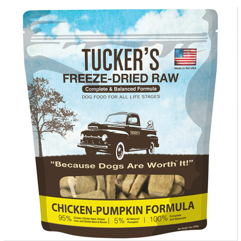 Tuckers Chicken-Pumpkin; 14 oz.