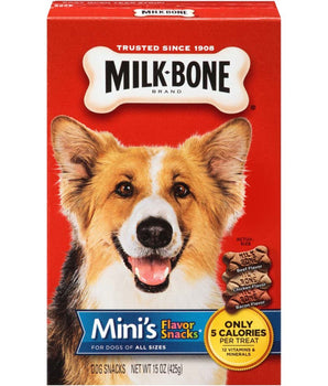 Milk-Bone Flavor Snacks Dog Treats 1ea/Mini, 15 oz