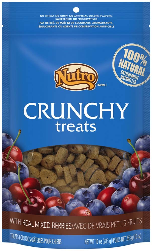 Nutro Products Crunchy Dog Treats Mixed Berry 1ea/10 oz