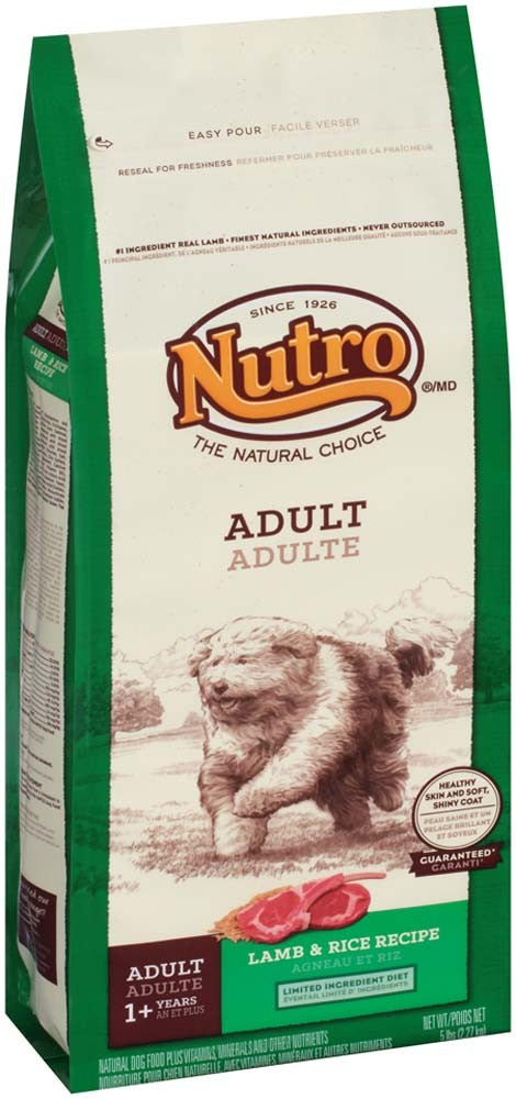 Nutro Products Natural Choice Adult Dry Dog Food Lamb & Brown Rice 1ea/5 lb