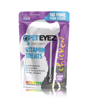 Pet Eyez Vitamin Treats - Chicken - Color: Purple | Size: 4 X 6 | Pack Of: 35