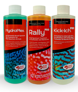 Ruby Reef PRO 8 Bundle - Treatment for Freshwater and Marine Fish