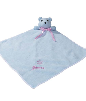 ZA Snuggle Bear Blanket Blu