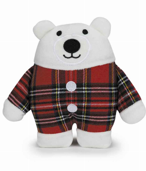 ZA Holiday Tartan Friends Polar Bear