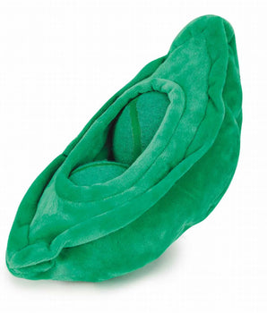 Zanies Perky Produce Peas Dog Toy – Large Size