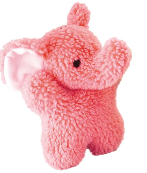 ZA Cuddly Berber Baby Elephant 8In Pnk