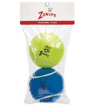 Zanies Tennis Ball Dog Toy – 5” (2-Pack)