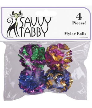 ST Mylar Balls 4Pk