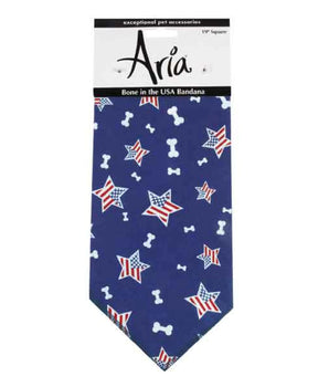 AR Bone in the USA Bandana Blu