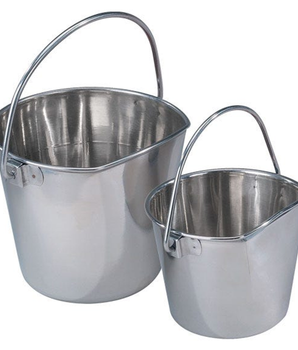 PS Stainless Flat Sided Pail 2Qt