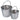 PS Stainless Flat Sided Pail 2Qt