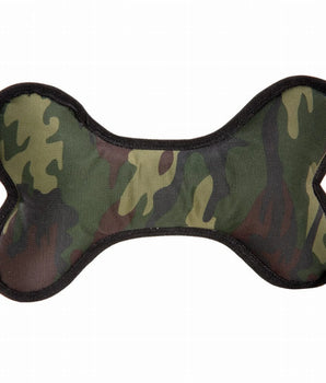 Zanies Toughstructable Bone L Grn Camo