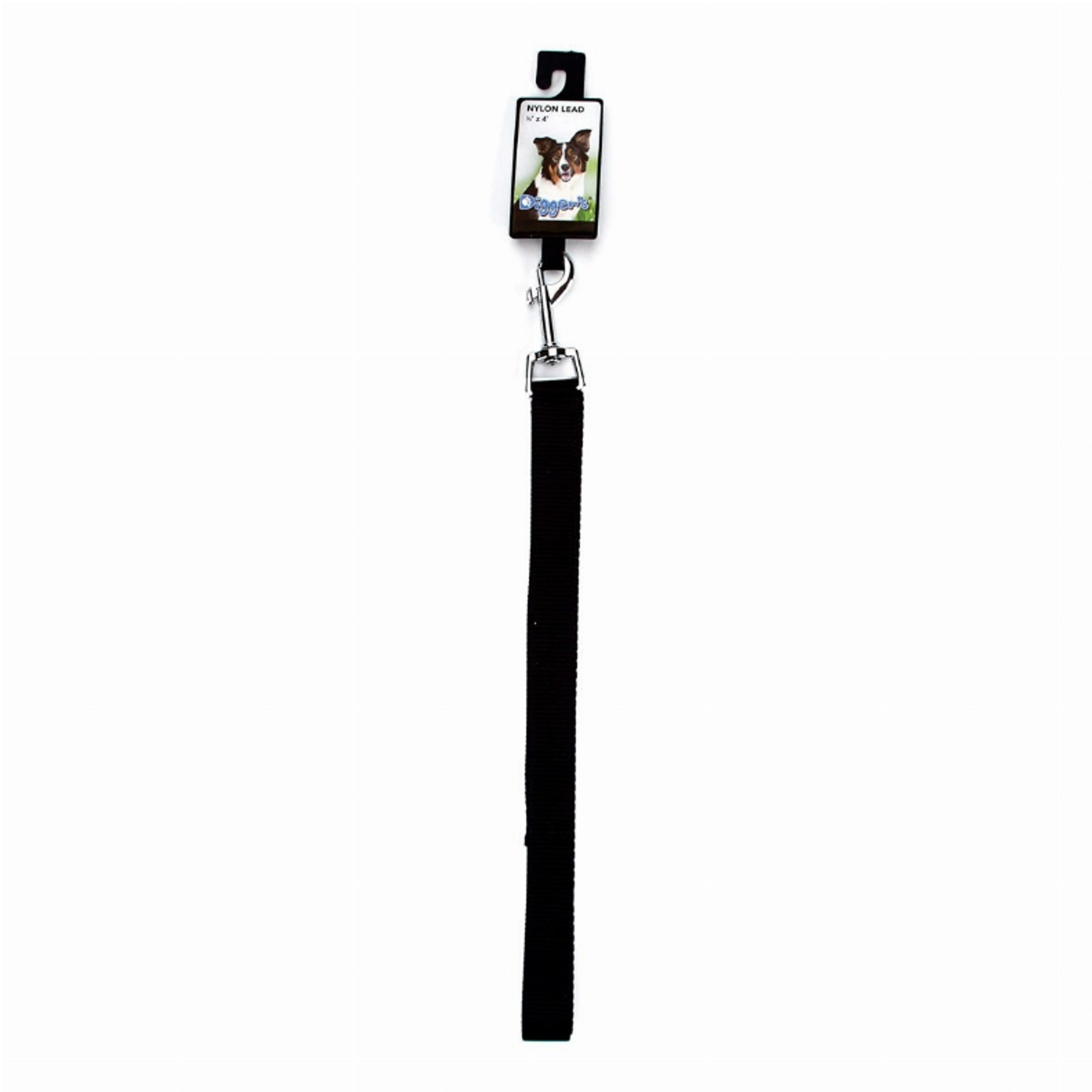 DGR 5/8in Nylon Lead 48in Black