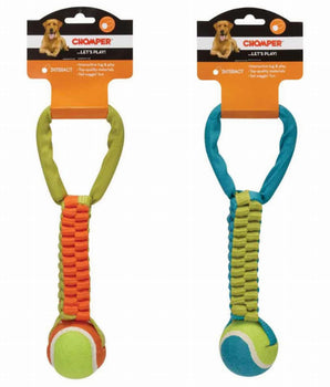 Chomper Braided Nylon Tennis Ball Tug