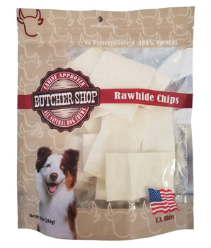 10 Oz Rawhide Chips Strips