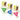 Mighty Triangle Dog Toy Tpr