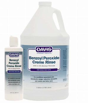 Davis Benzoyl Peroxide Creme Rinse12oz