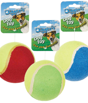 Tennis Ball Dog Toy - Digger's Tennis Ball 4in