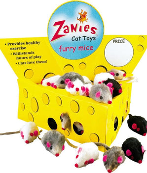 ZA Cheese Wedge Displ Box 60 Fur Mice