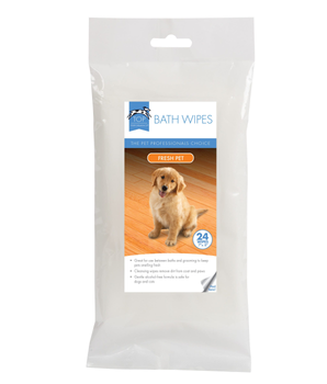 TP Bath Wipe Fresh Pet 24pk Bag