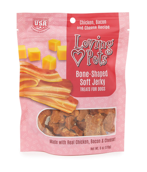 LP Bacon & Cheese Jerky Bones 6oz