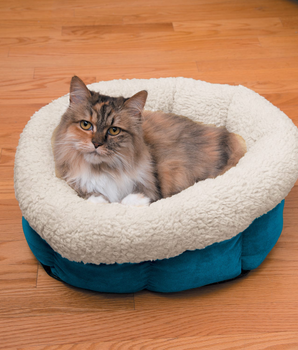 Slumber Pet Cat Snuggle Bed 18In