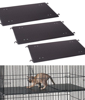 PS Cat Cage Deluxe Platform 3Pc