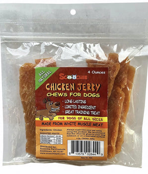 SCP Chicken Jerky 4oz bag