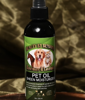 Rosemary and Lavender Pet Sheen Oil Moisturizer