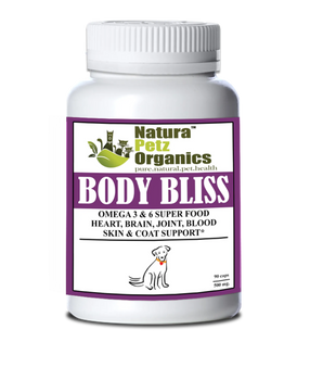 Body Bliss - Omega 3 & 6 Super Food + Heart, Brain Joint, Blood & Coat Support*