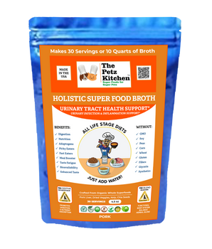 Super Food Broth Urinary Tract Health Support* The Petz Kitchen Dogs Cats