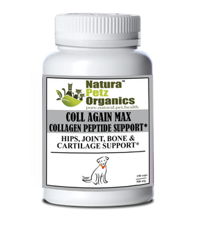 Coll Again Max Collagen Peptide Support Capsules* Hips, Joint, Bone & Cartilage Support* Dogs & Cats*