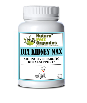 Dia Kidney Max Capsules* Adjunctive Diabetic Renal Support* Dogs And Cats