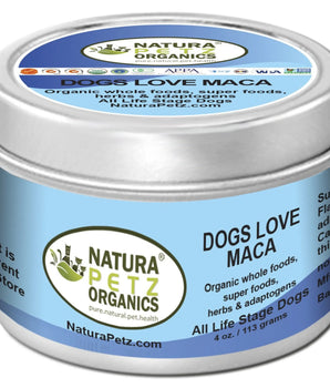 Dogs Love Maca - Organic Flavored Meal Topper For Dogs * Maca For Cats*