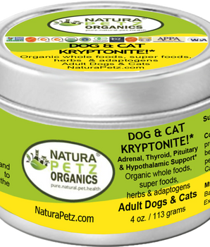 Dog And Cat Kryptonite Meal Topper - Adrenal, Thyroid, Pituitary & Hypothalamic Support*