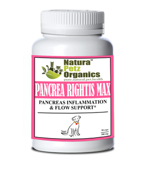 Pancrea Rightis Max Support* Capsules Pancreas Inflammation & Flow Support Dogs Cats*