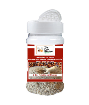 Canihua Flour - Organic Ancient Seed Grain - Complete Protein - Wheat & Gluten Free* The Petz Kitchen Dog & Cat Super Foods*