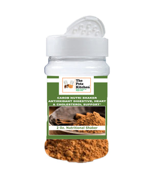 Carob Antioxidant Digestive & Cardiovascular Support* The Petz Kitchen - Organic Raw & Human Grade Ingredients For Home Prepared Meals & Treats