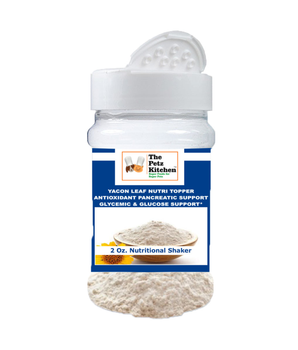 Yacon Leaf - Antioxidant Pancreatic Support* Glycemic & Glucose Support* The Petz Kitchen - Organic Human Grade Ingredients For Home Prepared Meals & Treats