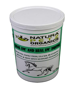 Seal Em And Heal Em Powder Equine* Wound, Infection Ulcer Bite Bleeding & Hot Spot Support*