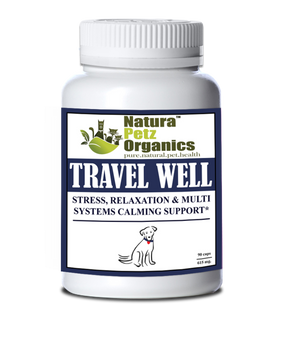 Travel Well - Stress, Relaxation & Calming Stress Support* For Dogs And Cats On The Go*