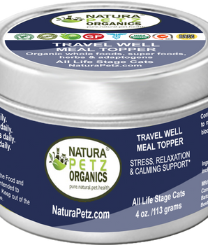 Travel Well Meal Topper* Stress, Relaxation & Calming Support For Dogs And Cats On The Go*